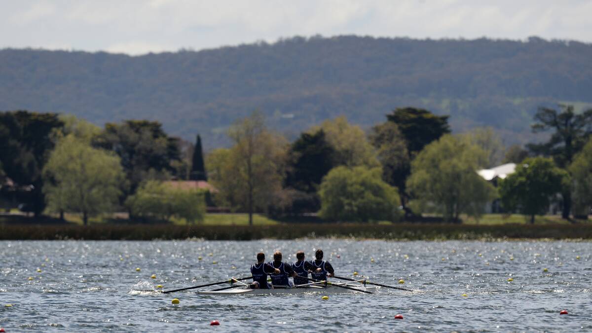 Masters regatta ends rowing season on Lake Wendouree