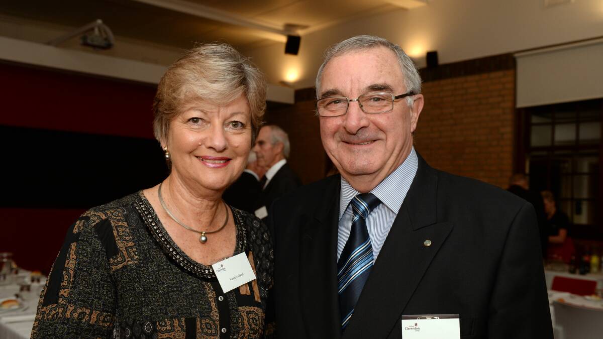 Bruce Valpied and his wife Kaye. Picture by Kate Healy.
