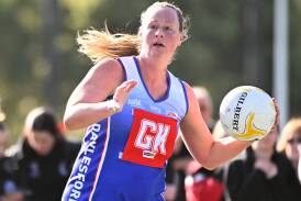 Daylesford coach Carly Luke is excited about the prospect of being part of a high intensity encounter with neighboer Hepburn. Picture by Adam Trafford.
