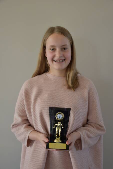 TOP OF HER AGE: MDASA female 12/13 age-group champion Charlotte Bodey