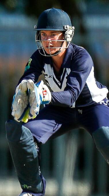 Emma Lynch impressed with her wicketkeeping in the nationals.