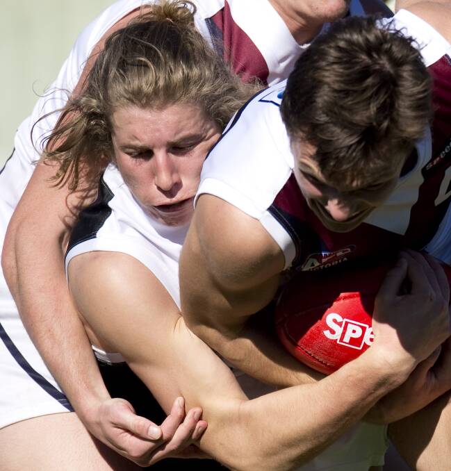 NEW PANTHER: Horsham export Billy Lloyd back in his North Ballarat Rebels days in the TAC Cup.
