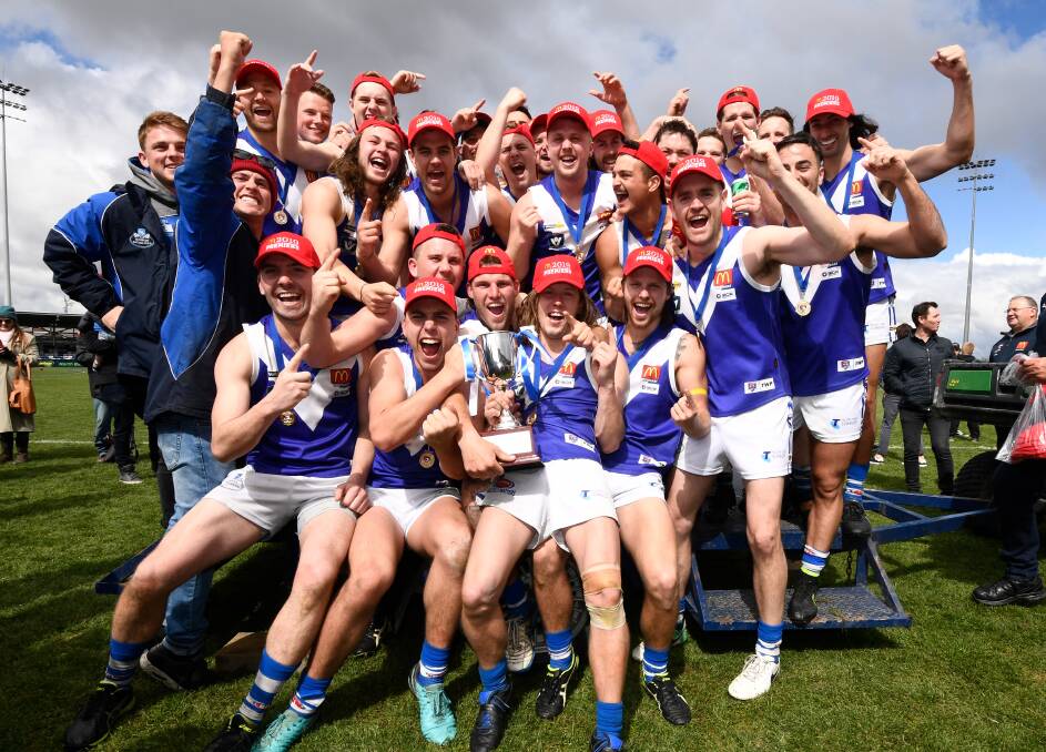 ON A HIGH: Sunbury broke the hold of Ballarat-based clubs for the day with the reserves premiership. Picture: Adam Trafford