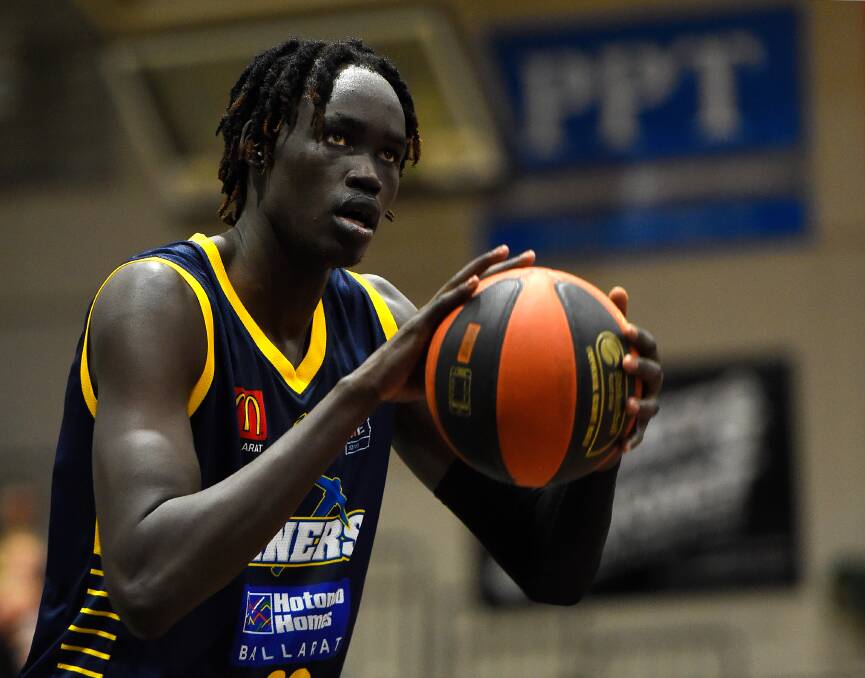 TOWER OF POWER: Deng Acuoth is returning for the Miners.