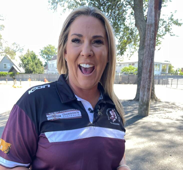Melton coach Nichole Gleeson is excited about the challenge ahead for the Bloods.