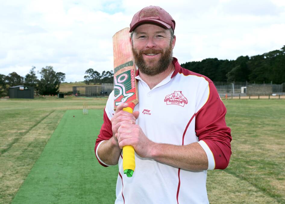 Haddon master blaster Shaun McArthur has made it four successive centuries in the Grenville Cricket Association/ Picture by Kate Healy