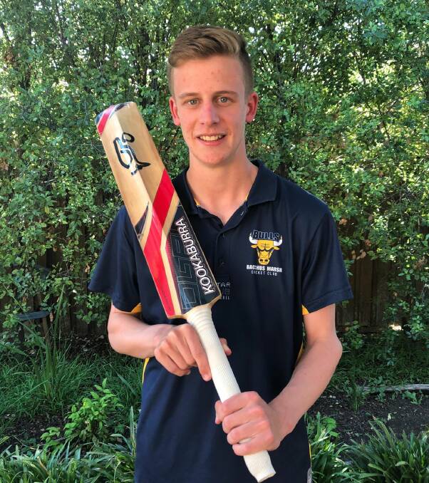 Alex Porter - off to the UK for a season of cricket in Yorkshire