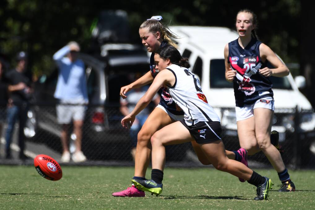 Tahlia Meier was important for the Rebels with two goals. Picture: NAB League Girls