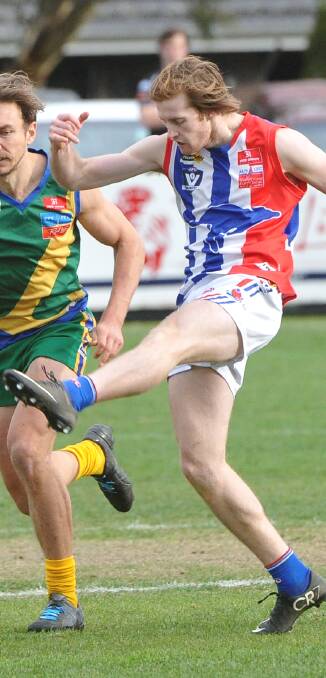 NEW SWAN: Nick Weightman iN his East Point days. He will be in red and white in the BFL next year. 