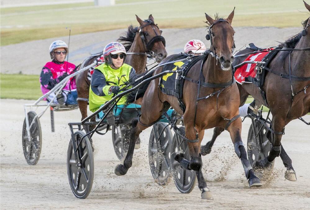  SMART: Tough Tilly races to victory at Melton before making her trip north for the New South Wales Oaks. Picture: Stuart McCormick.