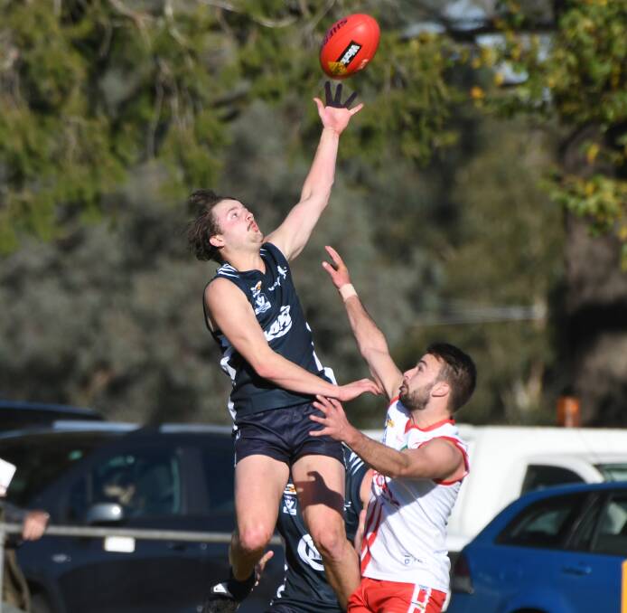 MOVING UP: Tall forward Harry McKimmie is leaving Dunnstown to try his luck with Redan in the BFL.