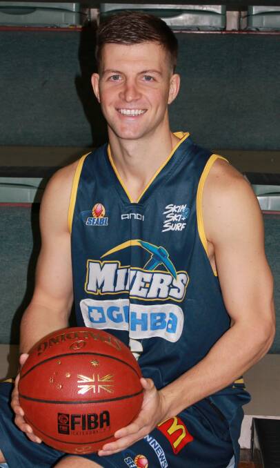 NEW ROLE: Ash Constable has returned from NBL team Cairns Taipans to play with the Ballarat Miners, and been appointed co-captain.  