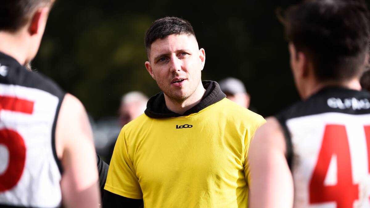 Returning Nick O'Brien has spent his time on the sidelines injured filling the role of runner for Carngham-Linton. Picture: Adam Trafford