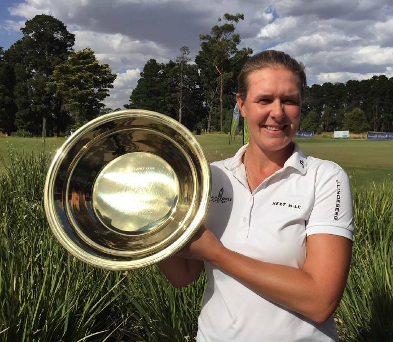 Last year's Ballarat Icons Pro-Am winner Marianne Skarpnord is defending her title