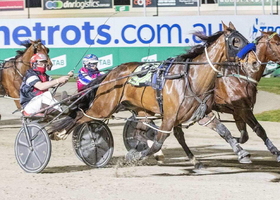 SPEEDY: The Lance Justice-trained Rishi wins the Smoken Up Sprint at Melton earlier this year. Picture: Stuart McCormick
