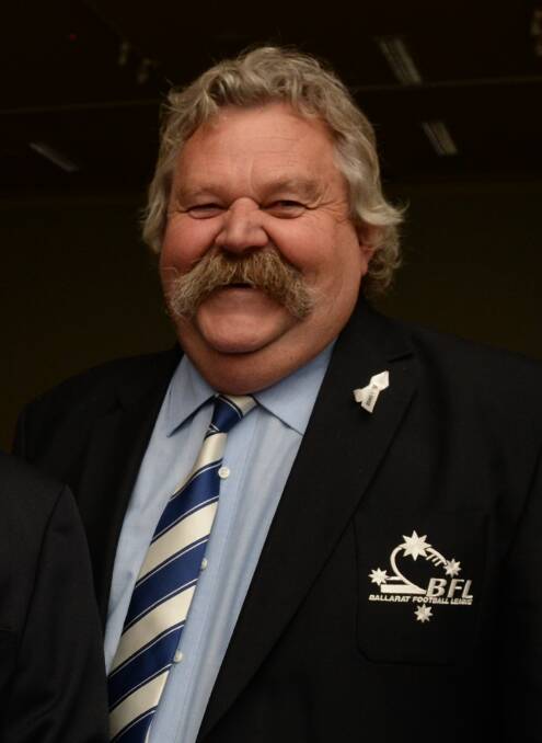 Wayne Baker - holding down the BFNL chairman role for another year.