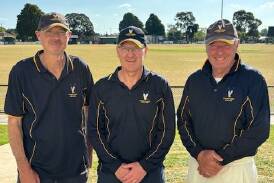 Wayne Hinchcliffe, Rod Leith and Peter Le Lievre are all representing the Big V in the national veterans' cricket championships.