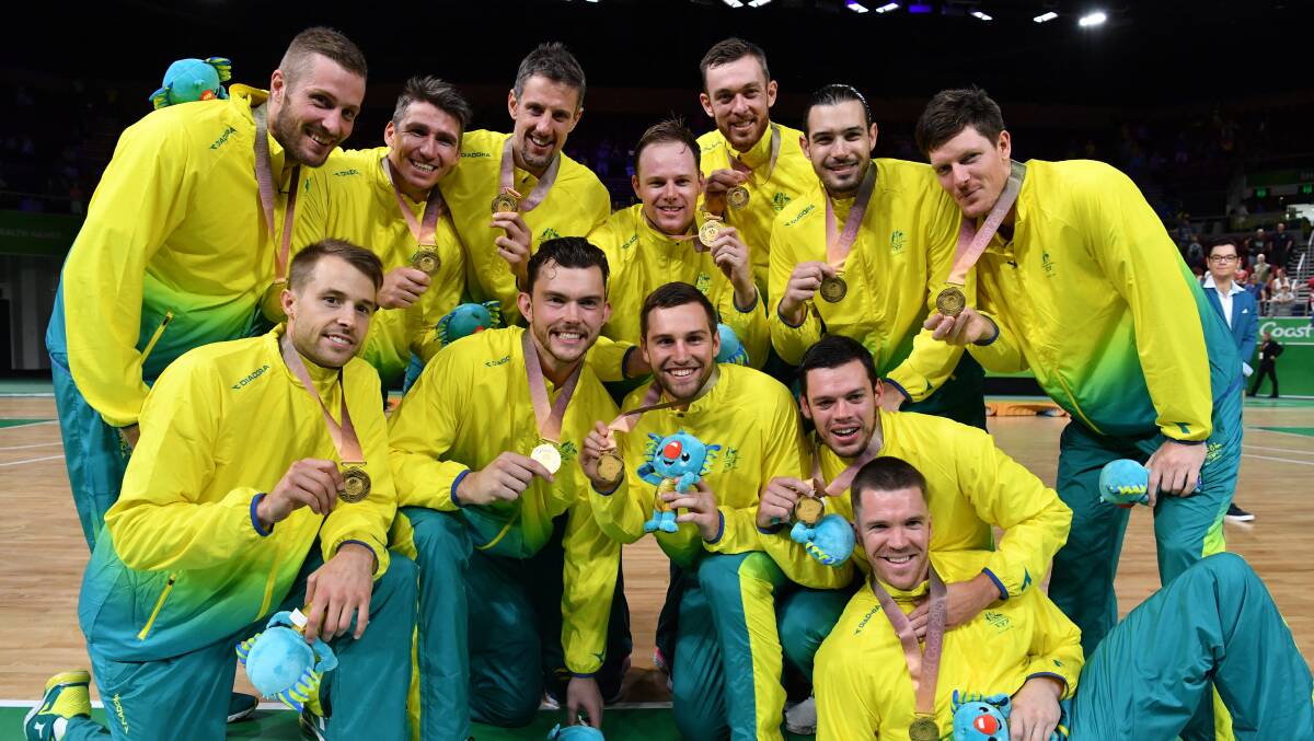 More gold for the Australian Boomers. Picture: AAP Images