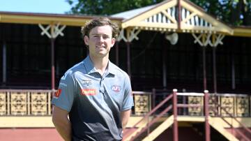 East Point and GWV Rebels small forward Lachie Charleson cannot wait to get to Port Adelaide after being selection in the AFL national draft. Picture by Kate Healy.