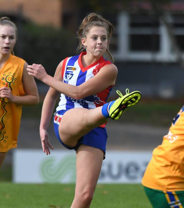 STEPPING UP: East Point's Jaye Dalgleish will represent AFL Goldfields under-18 youth girls against Bendigo.