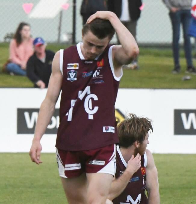 HURTING: The pain of the 2018 grand final two-point loss to East Point still sits hard with Melton.