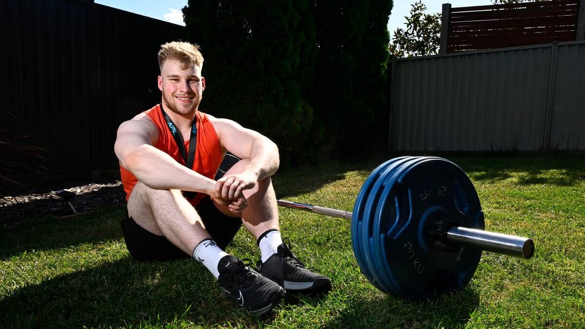 James Zentveld now has new goals after an eye-catching powerlifting competition debut. Picture by Adam Trafford.