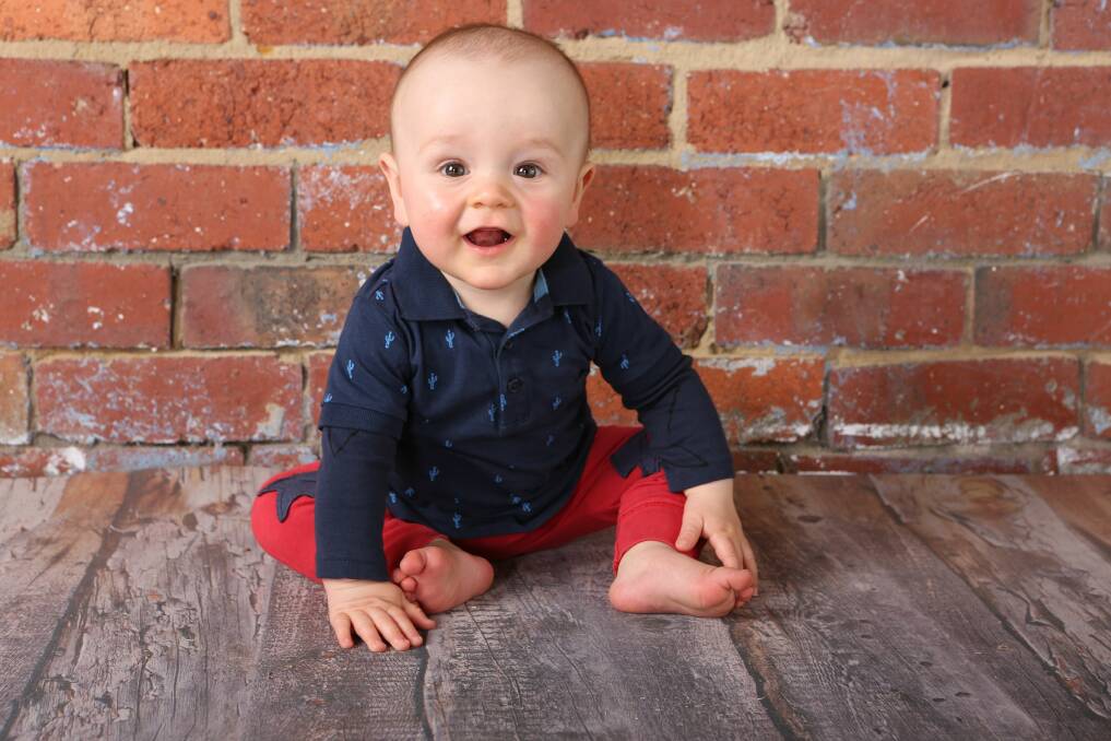IMPEY: Happy little Lachlan Impey was born on February 18 to proud Ballarat parents Samantha  and David Impey.