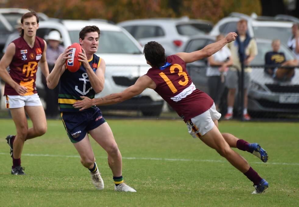 Lake Wendouree's Scott Carlin in action earlier this season. Picture: Lachlan Bence