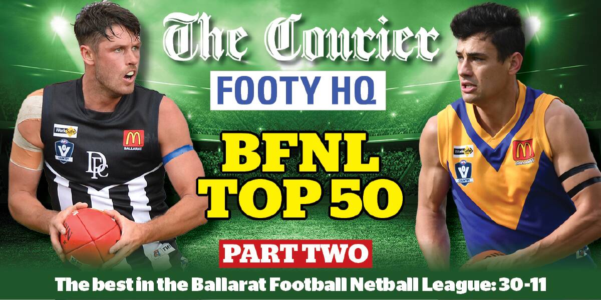 Revealed: Our top 50 players in the BFNL - part two