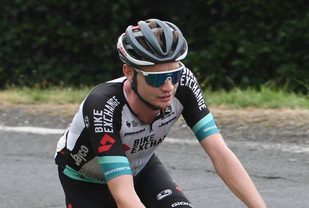 Lucas Hamilton was forced to withdraw from the Tour de France overnight. Picture: Kate Healy