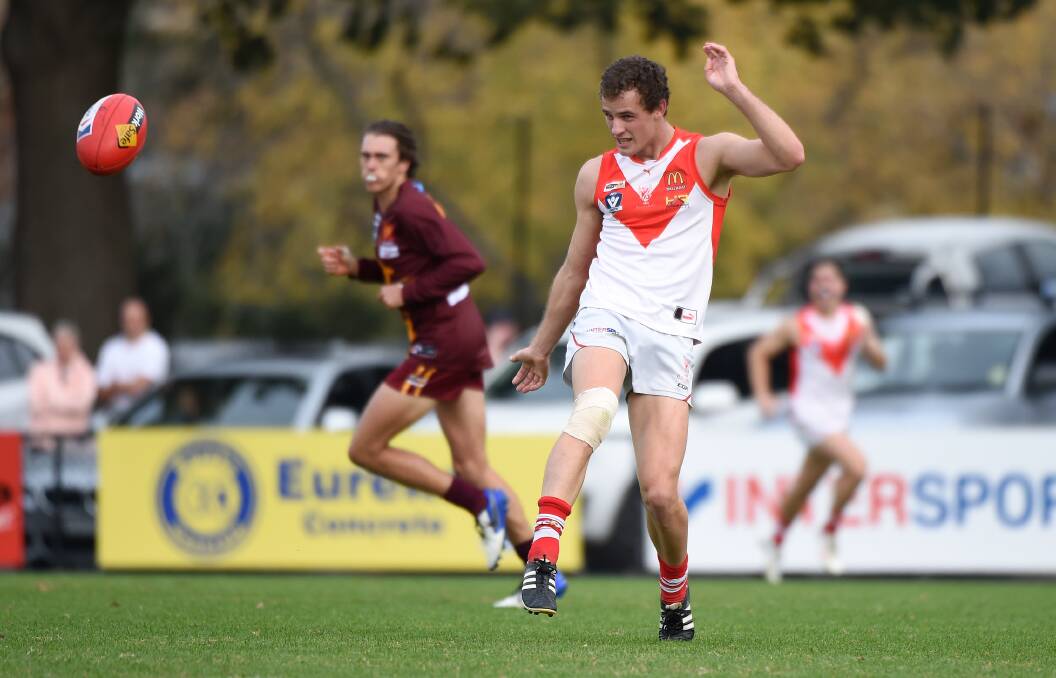 Luke Wynd had another strong game in defence. Picture: Adam Trafford