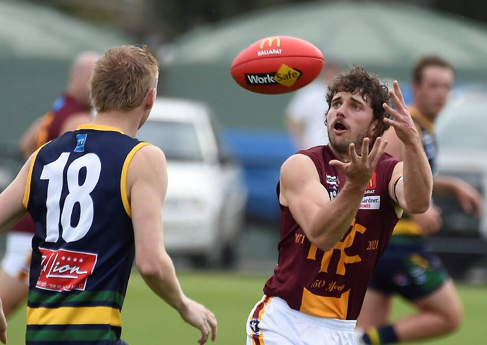 Redan's Patrick Fitzgibbon in action. Picture: Lachlan Bence
