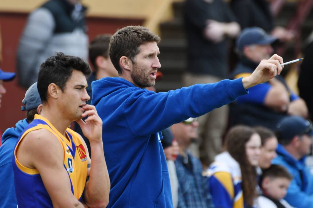 Sebastopol coach Michael Searl says it won't be a "normal game" this weekend. Picture: Kate Healy
