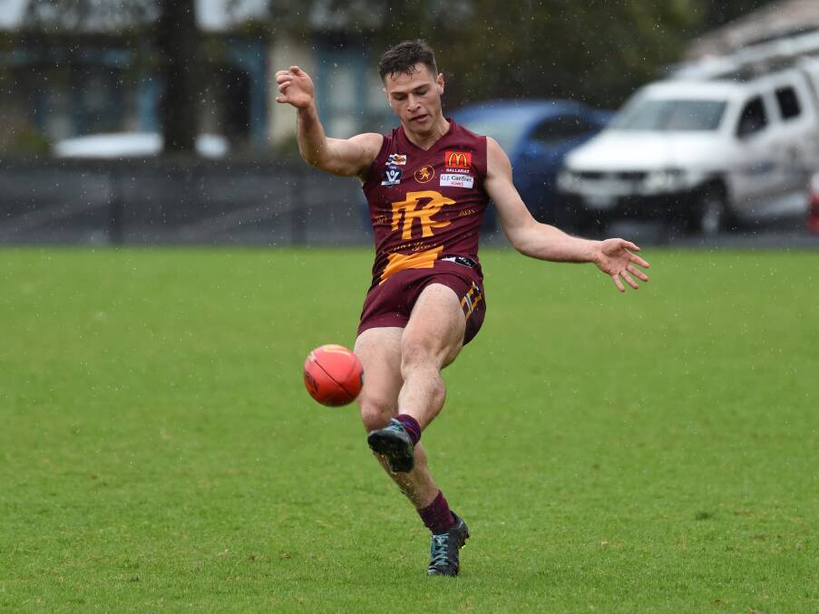 Cooper Craig-Peters in action for Redan. Picture: Lachlan Bence