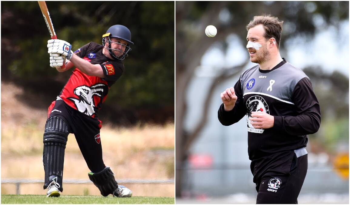 Liam Brady, left, and Ash McCafferty have joined BCA power Wendouree. Pictures: Adam Trafford