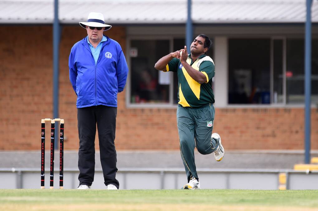 Sanjith Dissanayaka had a strong showing against Wendouree. Picture: Adam Trafford