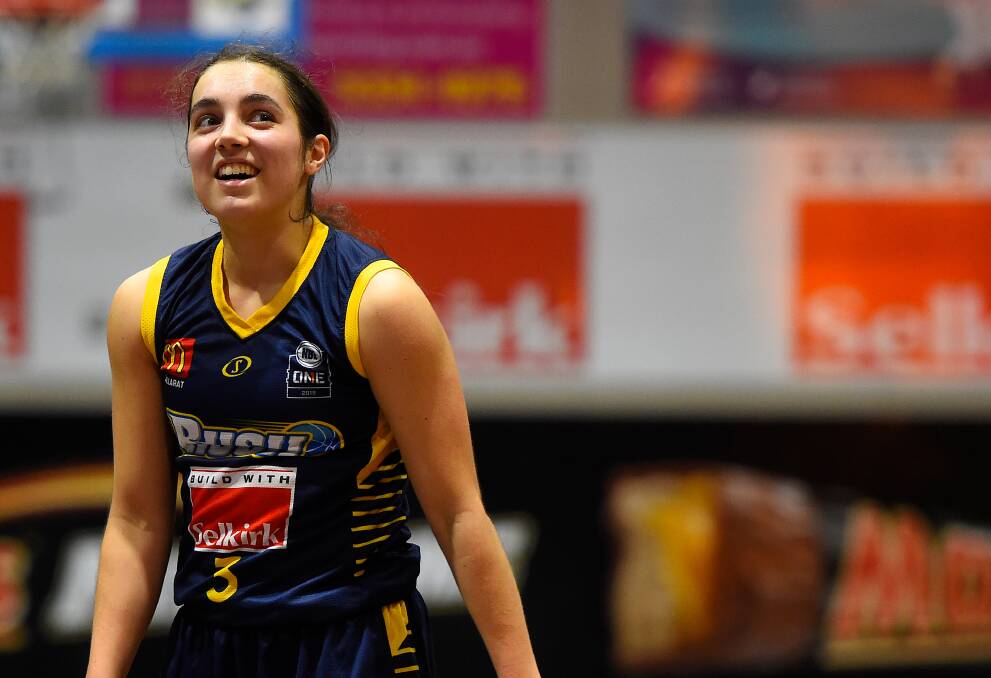 FUTURE STAR: Ballarat basketball graduate Georgia Amoore is in fine form for Virgina Tech. Picture: Adam Trafford