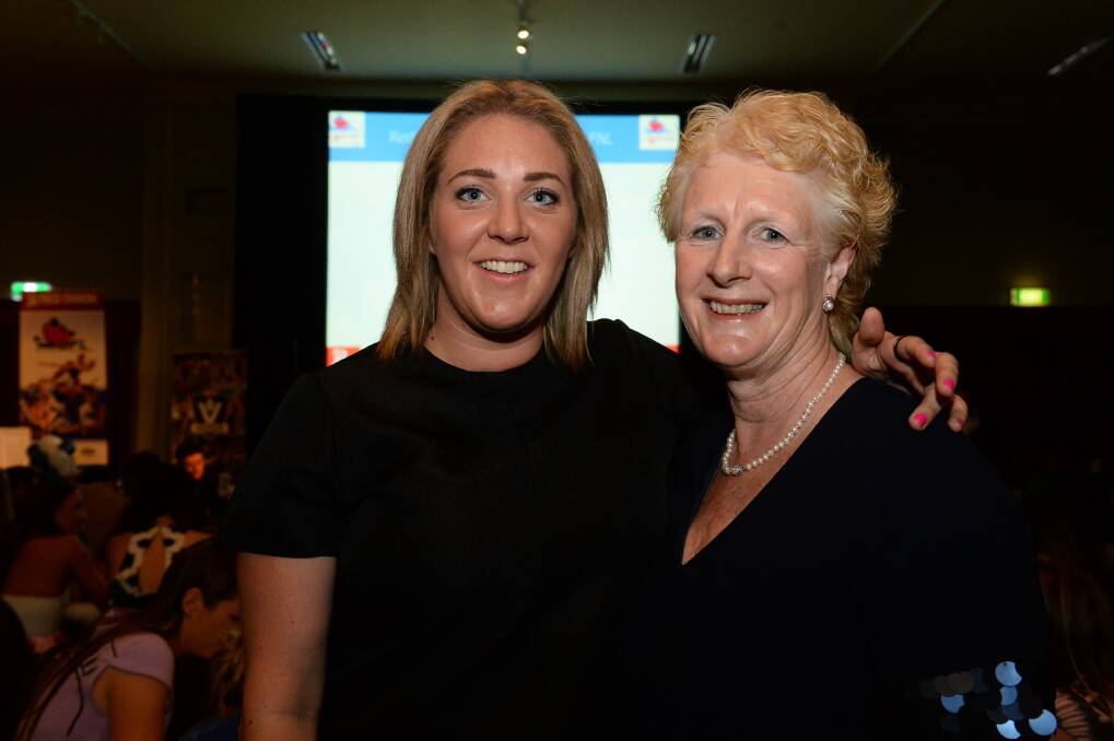 Courtney and Sally McLean in 2014.