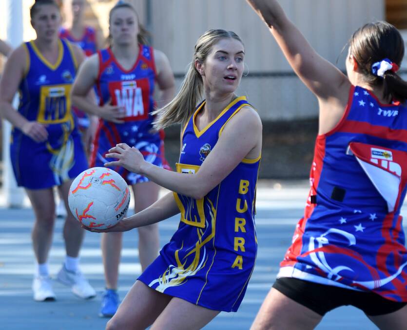Amelia Ford in action for Sebastopol. Picture: Lachlan Bence