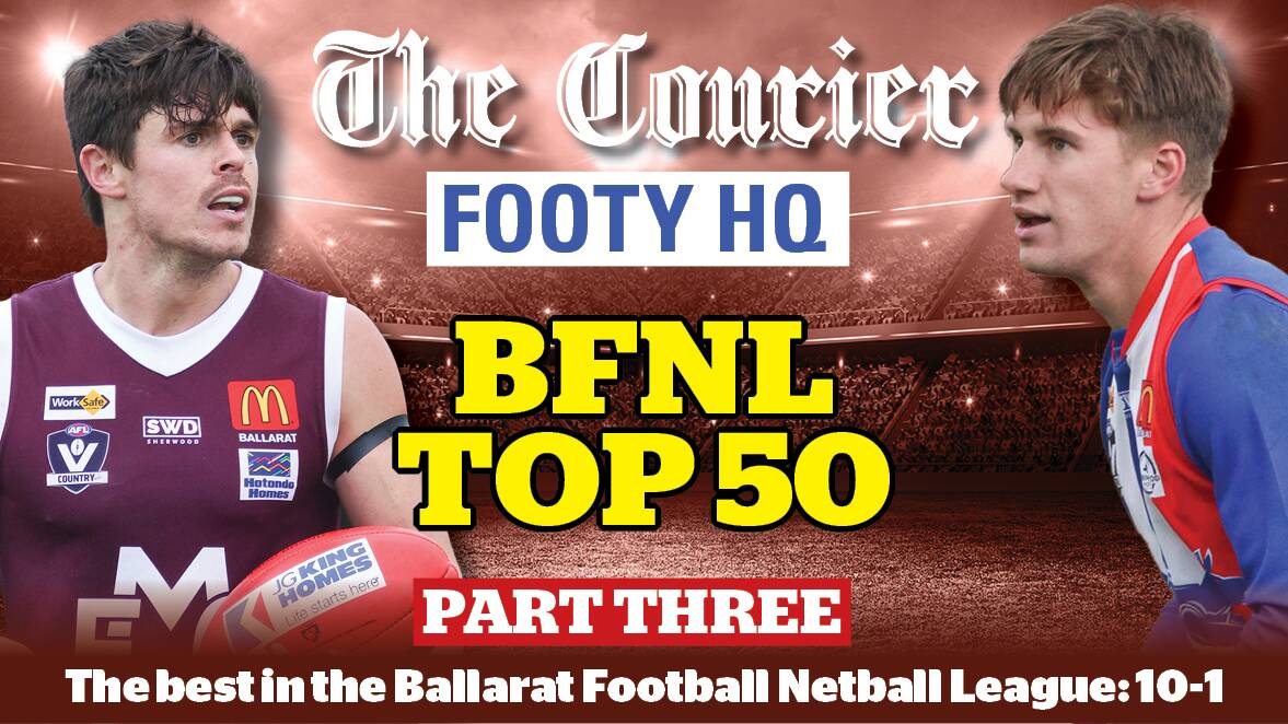 Revealed: our top 50 players in the BFNL - part three