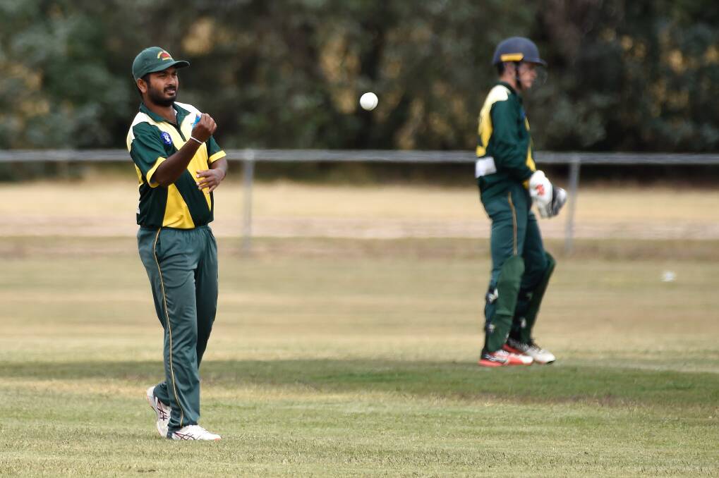 Naps-Sebas all-rounder Janath Tissera starred in his side's Ballarat Cricket Association win. Picture by Adam Trafford.