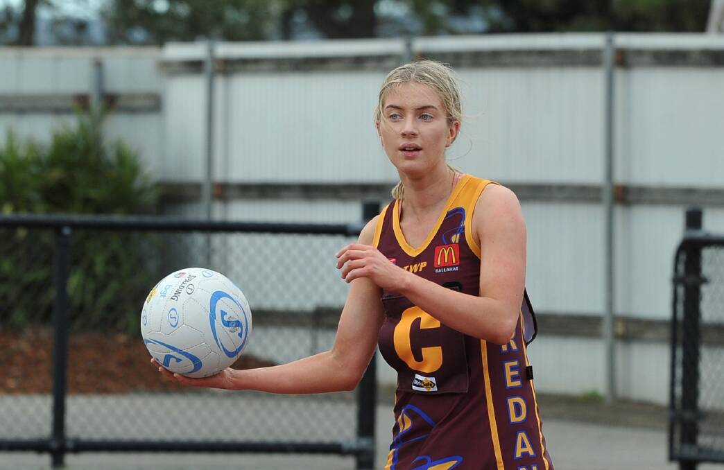 Amellia Ford steadies herself during the 2019 season. Picture: Lachlan Bence