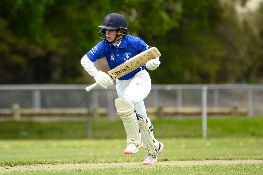 Tahlia Meier in action for Gold Point's under 17 team last season. Picture: Adam Trafford