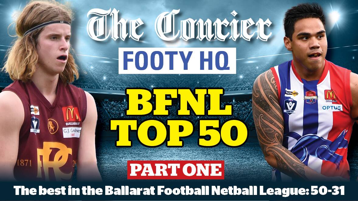 Revealed: Our top 50 players in the BFNL - part one