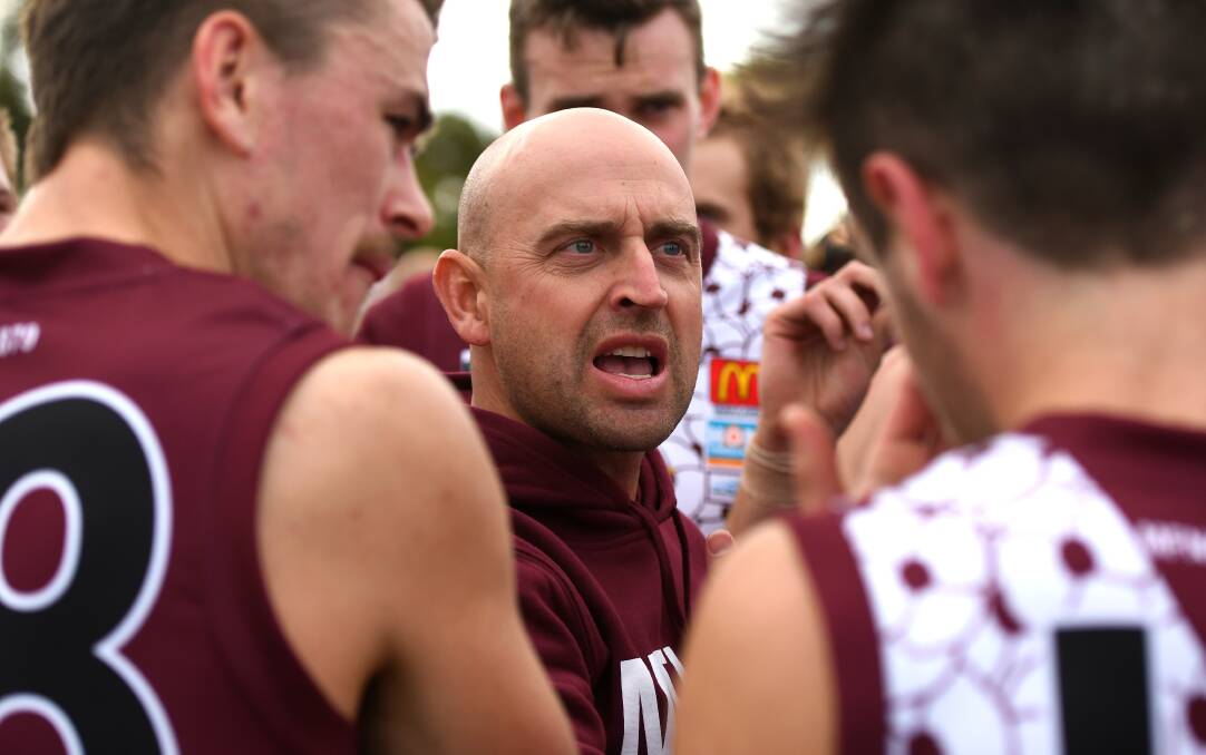 Melton coach Aaron Tymms. Picture: Adam Trafford