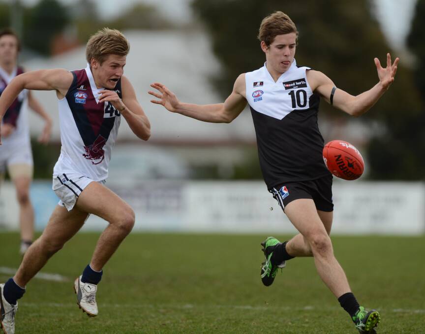 Jake Lloyd in action for the Rebels in 2012. 