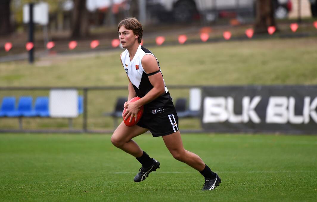 Riley Polkinghorne has been strong in the midfield. Picture: Adam Trafford