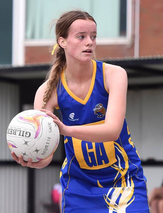 Caitlin Filmer was one of the 17-and-under players to step up for the Burra this season. Picture: Adam Trafford