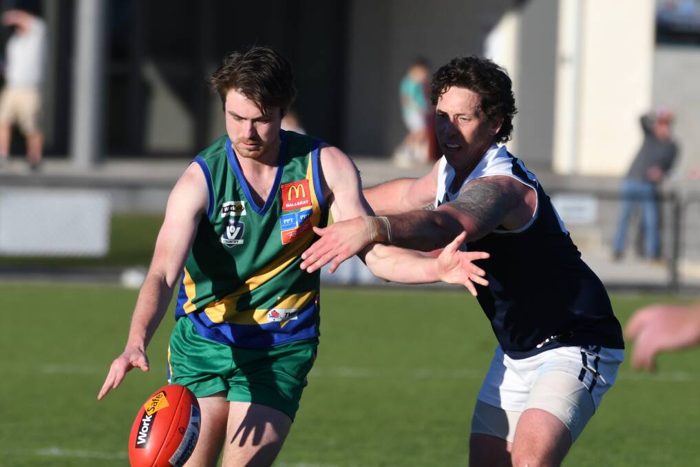 Lake Wendouree and Melton South were the only clubs to be kept scoreless for two quarters. Picture: Kate Healy