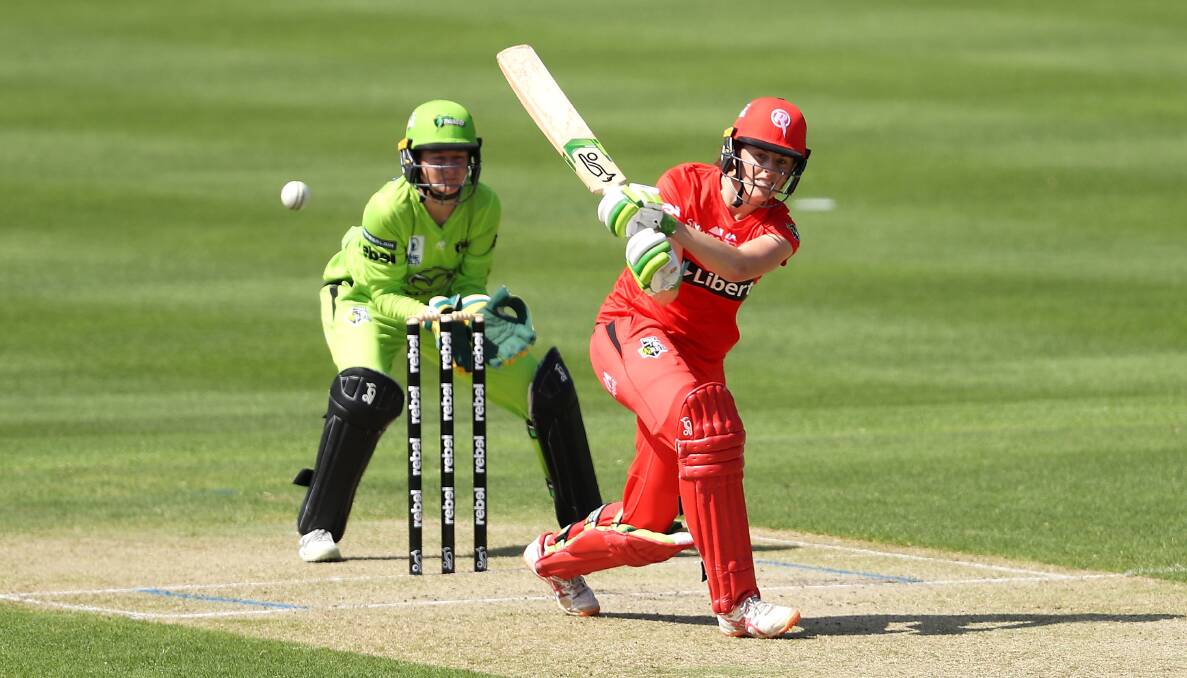 BLOW: The Melbourne Renegades and Sydney Thunder were meant to play at Eastern Oval in Ballarat's now moved WBBL festival. Picture: Quin Rooney/Getty Images